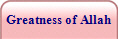 Greatness of Allah